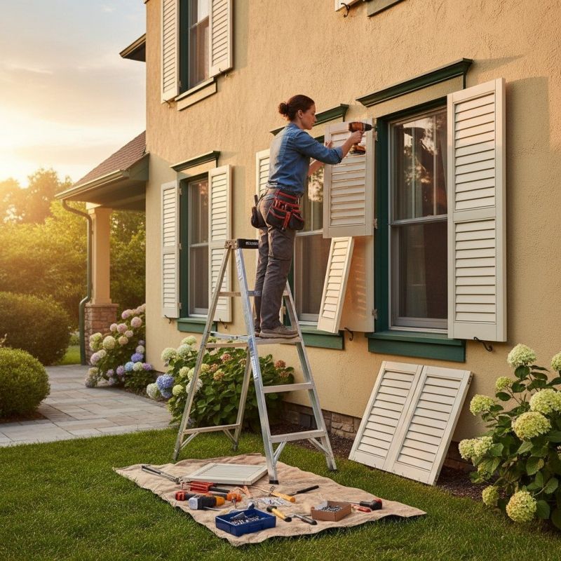 Exterior Shutters Repair in Olathe, KS