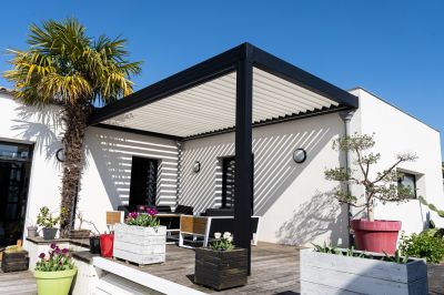 Metal Shade Installation in Marin County, CA