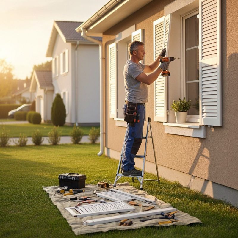Shutter Latch Replacement in Denver County, CO