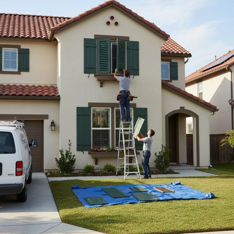 Shutter Reattachment in Denver, CO